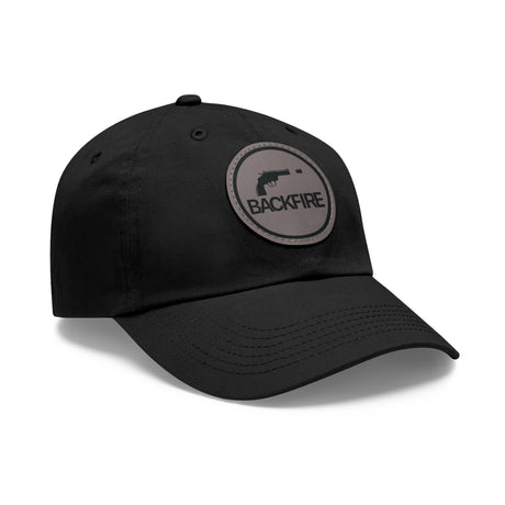 Backfire Leather Patch Hat